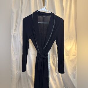 LaPerla Black Womens Bathrobe Size XS